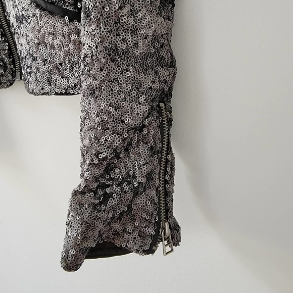 W118 By Walter Baker Lara Sequined Evening Jacket NWT - Picture 4 of 10